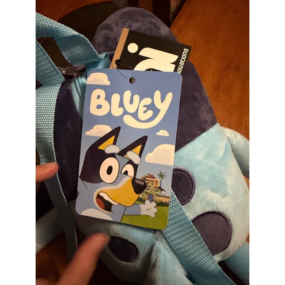 Bluey Plush Backpack and Muffin Corduroy Plush Bundle BBC Studios Accessory Inn